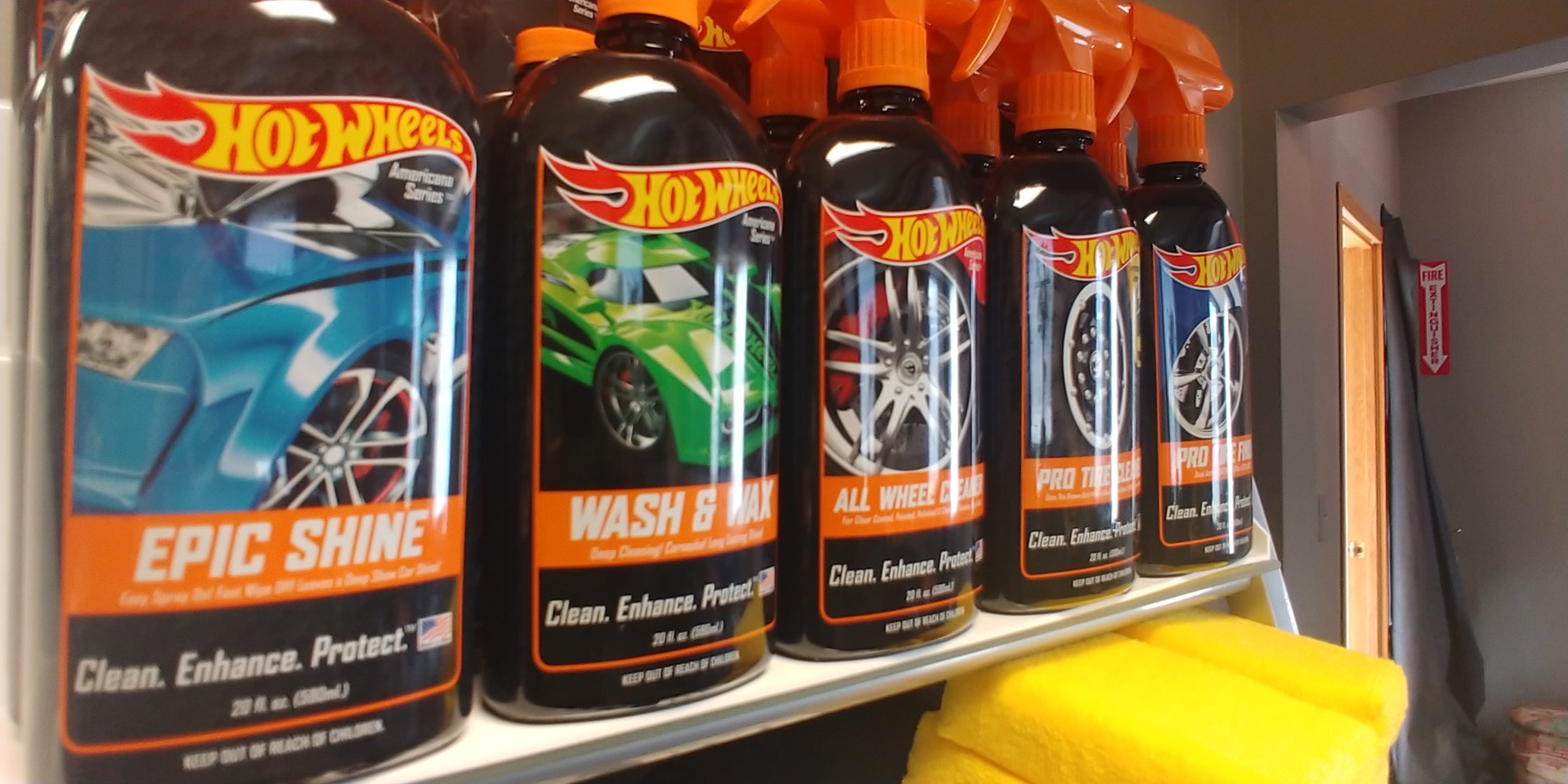 hotwheelsonshelf Hot Wheels Car Care Products