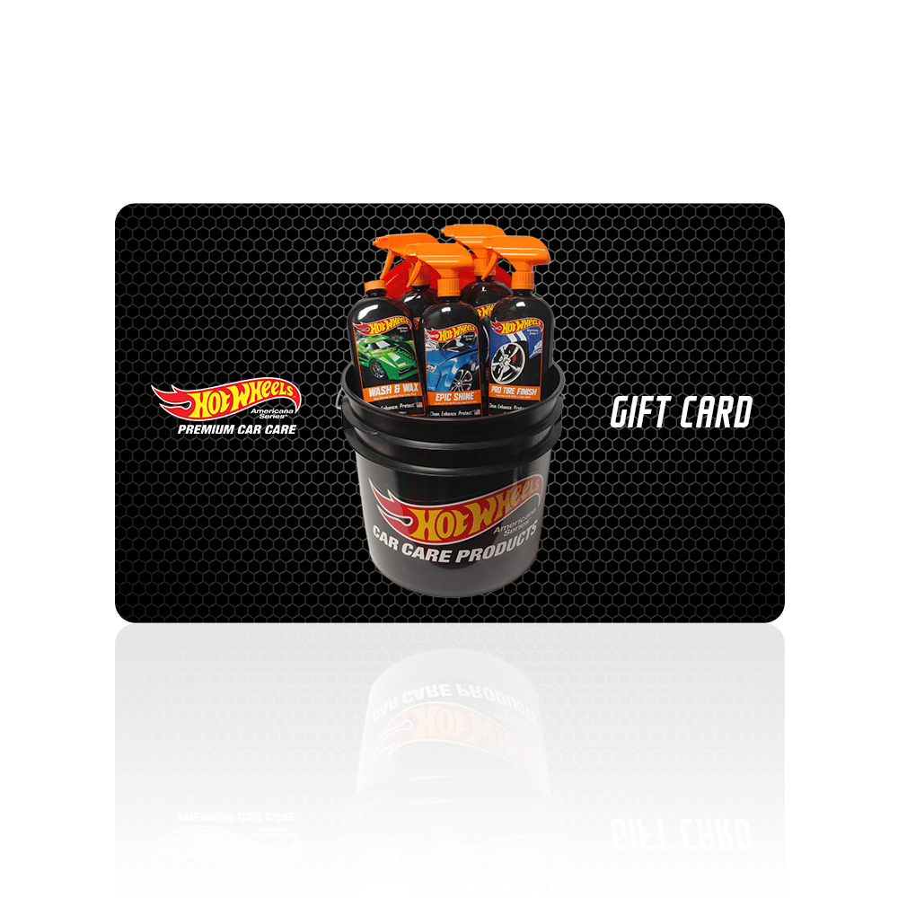 Hot Wheels Americana Series Car Care Products Bucket